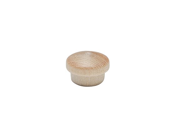 Bild 1 - Holzkappen Ahorn 10mm Zapfen