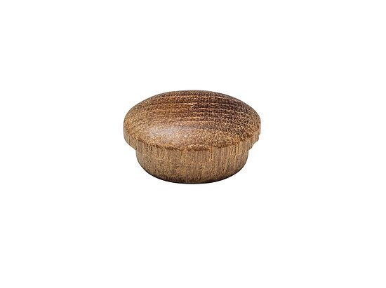 Bild 1 - Holzkappen Teak 14mm Zapfen