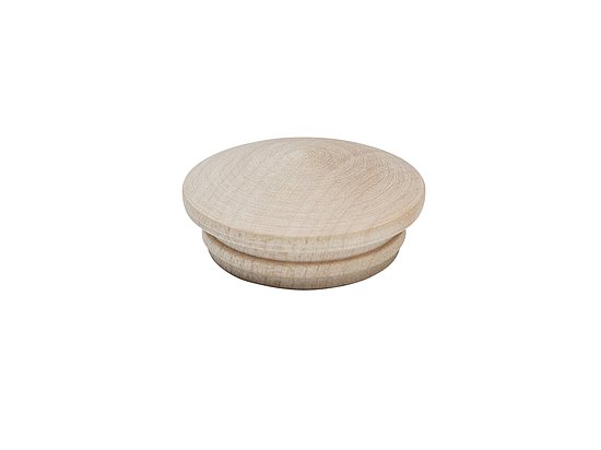 Bild 1 - Holzkappen in Ahorn 20mm Zapfen