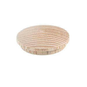 Holzkappen in Esche 40mm Zapfen