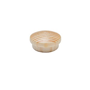 Holzkappen Kiefer 15mm Zapfen,roh