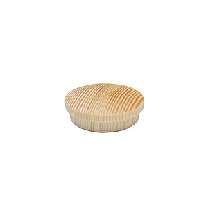 Holzkappen in Kiefer 25mm Zapfen