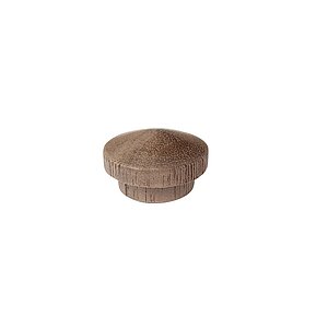 Holzkappen Nussbaum 15mm Zapfen