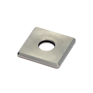Abdeckscheibe V2A Vierkant